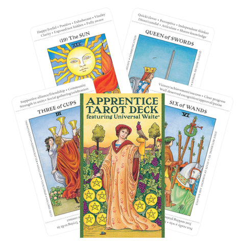 Apprentice Tarot Cards Deck Featuring Universal Waite US Games Systems