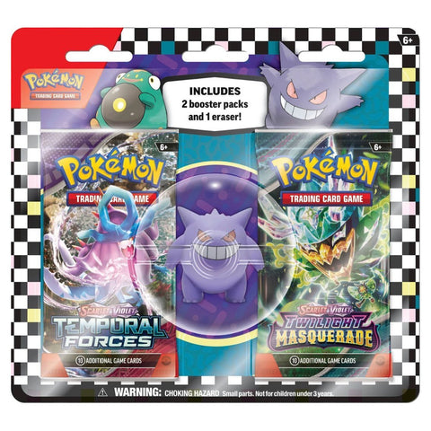 Pokémon Scarlet & Violet Eraser Blister (Gengar)