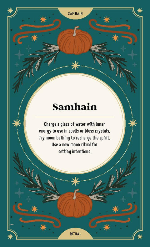 The Witch's Year Modern Magic Card Deck by David & Charles 52 Cards