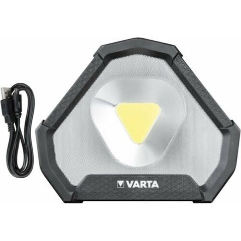 Varta Work Flex Stadium LED Work Light 1450lm Rechargeable IP54 USB COB