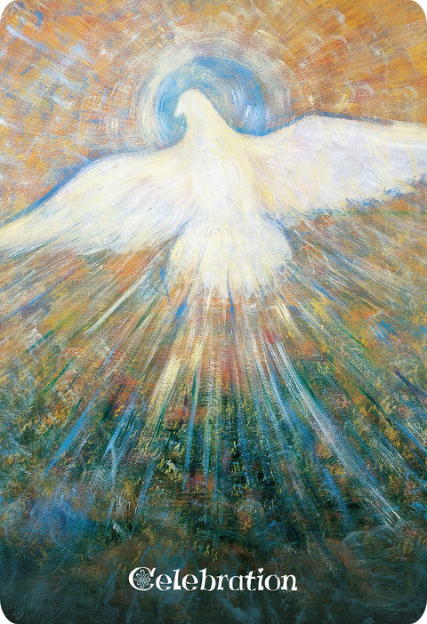 Universal Love Healing Oracle Cards Special 20Th Anniversary Edition Blue Angel