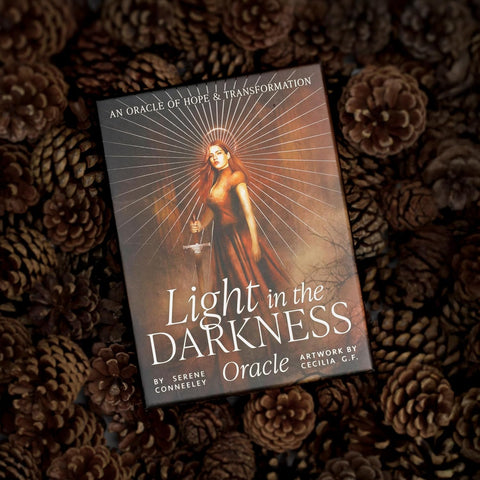 Light in the Darkness Oracle cards Blue Angel
