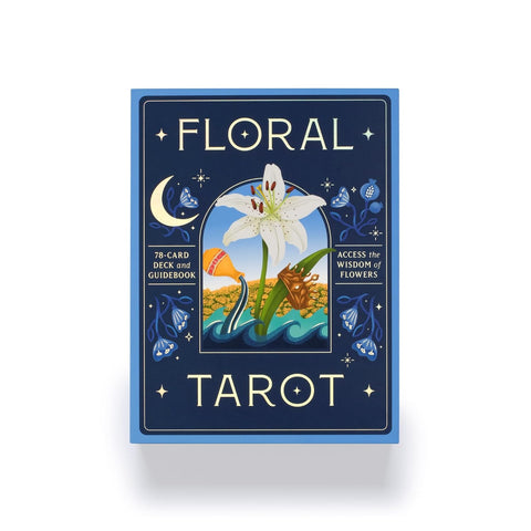 Floral Language Tarot Card Deck & Guidebook 78 Cards by Kaddo