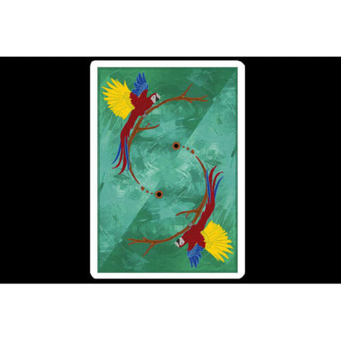 Infinity Green Playing Cards Deck USPCC for Magic Tricks, Poker & Cardistry