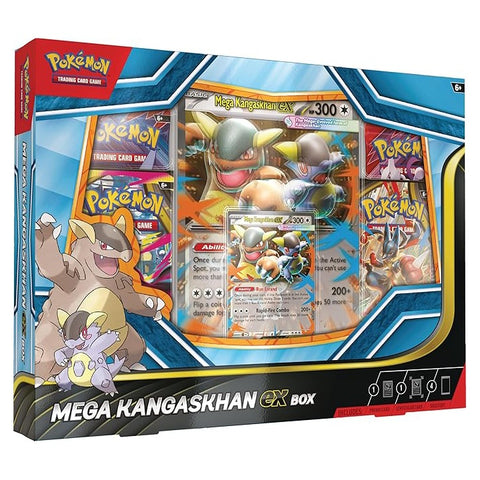 Mega Kangaskhan EX Box w/ 4 Booster Packs - Pokemon TCG English