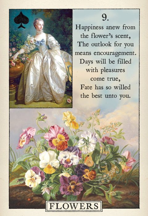 Blue Bird Lenormand Oracle Cards 38-Card Deck US Games Systems