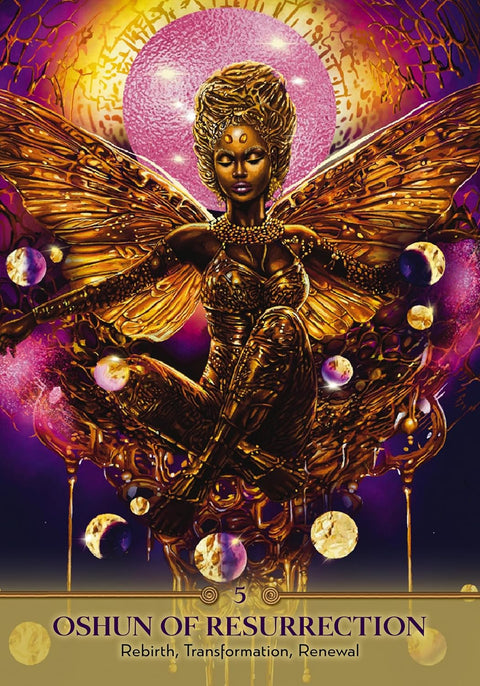 Faces of Oshun Oracle Deck by Hay House 44 Cards & Guidebook