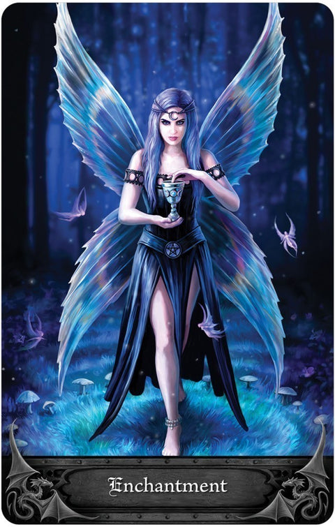 Anne Stokes Gothic Oracle Tarot Cards Deck & Guidebook Set by US Games