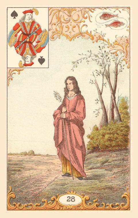 The Little Oracle Cards Deck Lenormand Sibyls Miniature Pocket Lo Scarabeo NEW