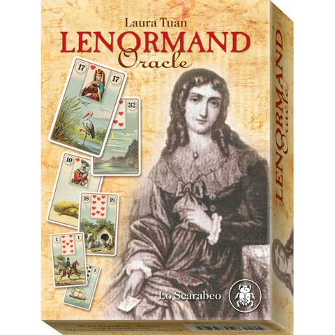 Lenormand Oracle Cards Deck Esoteric Telling Laura Tuan Lo Scarabeo