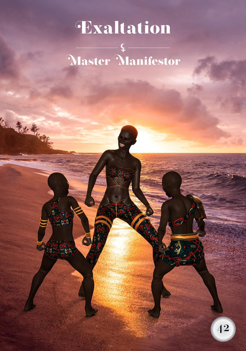 Black Moon Lilith Cosmic Alchemy Oracle Cards Deck  By Adama Sesay