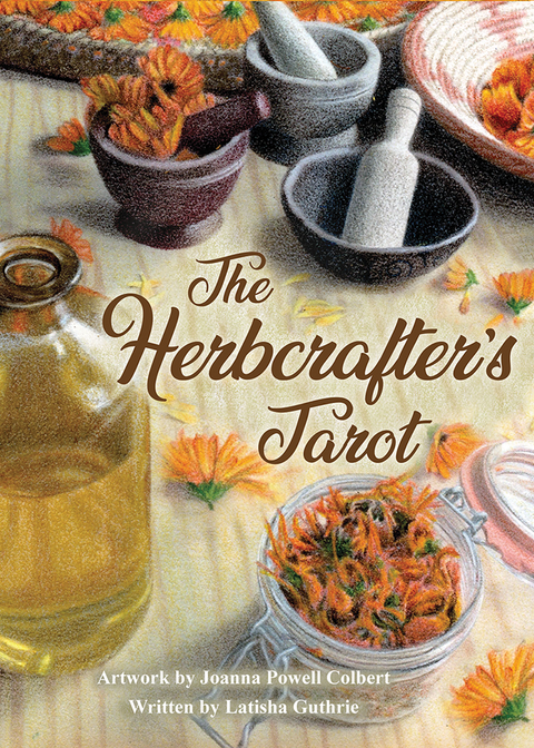 Herbcrafter's Tarot 78-Card Deck & Guidebook Set by US Games Systems