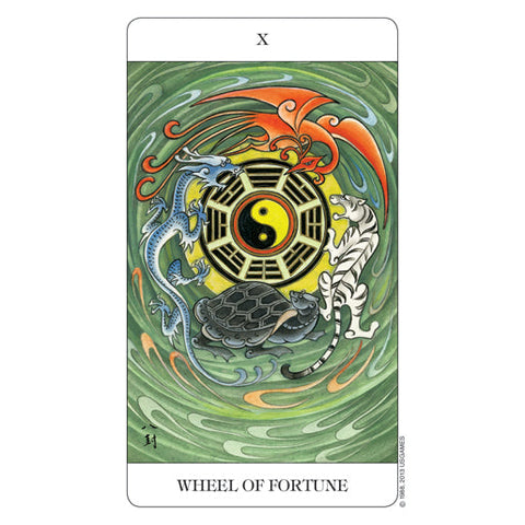 Chinese Tarot Deck by Jui Guoliang 78 Cards US Games w/ Guidebook