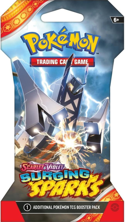 Pokemon TCG Scarlet & Violet Surging Sparks Sleeved Booster Pack 10 Cards