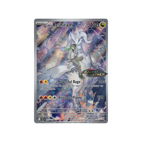 1x Pokemon TCG N's Reshiram JTG 167 Journey Together Promo English