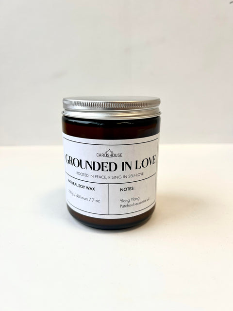 Aphrodisiac Soy Aromatherapy Candle Ylang Ylang Patchouli Amber Jar 40h