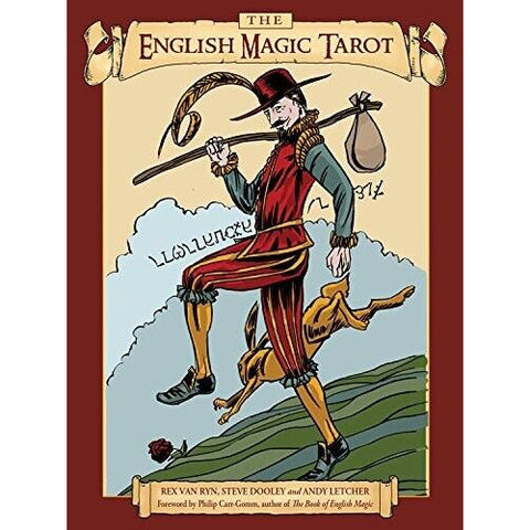 The English Magic Tarot Deck with Guidebook 78 Cards by Weiser Books