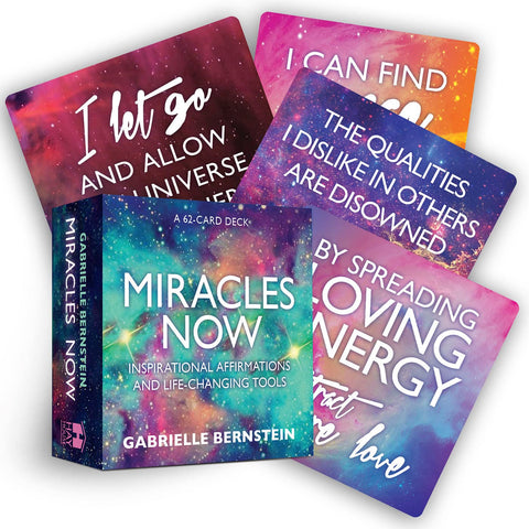 Miracles Now Inspirational Affirmations Cards Deck Oracle Guidance Hay House NEW
