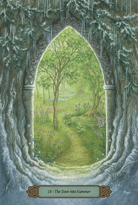 Forest of Enchantment Oracle Deck & Guidebook 40-Card Set by Llewellyn
