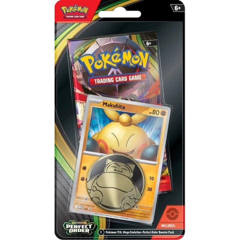 Pokemon TCG Mega Evolution Perfect Order Makuhita Checklane Promo Blister