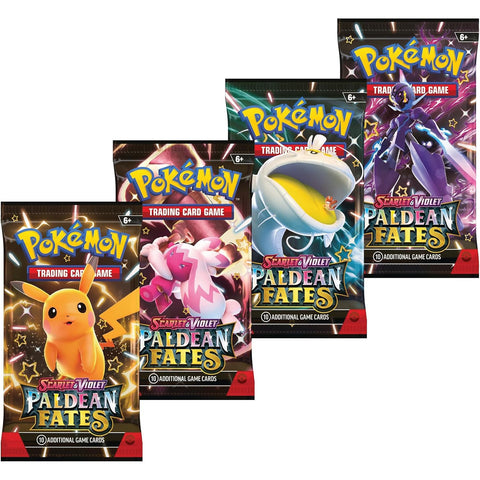 Pokemon TCG Paldean Fates Booster Bundle 6 Packs English Sealed