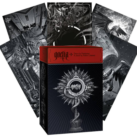 Goetia Tarot in Darkness Deck 78 Cards by Lo Scarabeo New Sealed