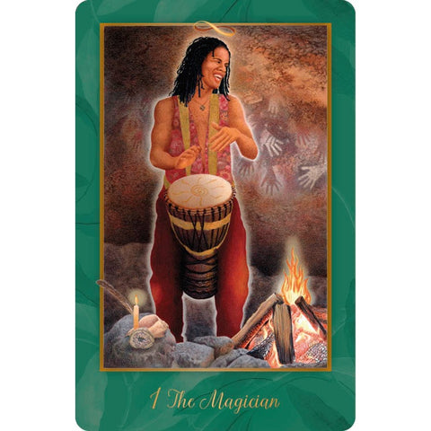 Gaian Tarot 2nd Edition Deck & Guidebook Multicultural Earth Spirituality