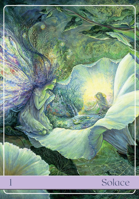 Angelic Vibrations Oracle Cards Deck Josephine Wall 50-Card Findhorn