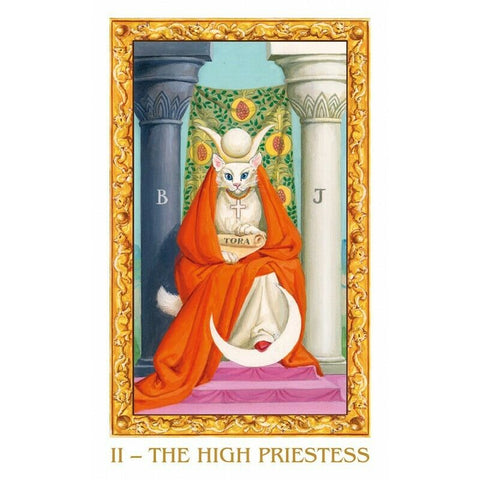 Tarot of White Cats Mini Deck 78 Cards Lo Scarabeo Tarot Cards
