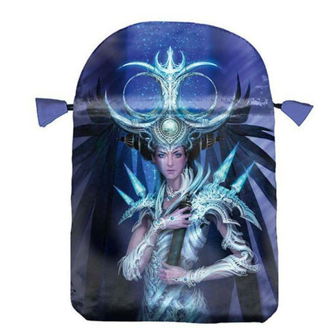 Lo Scarabeo Barbieri Satin Tarot Card Drawstring Bag 16x22.5cm Purple