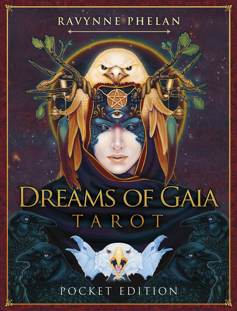 Pocket Dreams of Gaia Tarot Deck 81 Cards by Ravynne Phelan Blue Angel