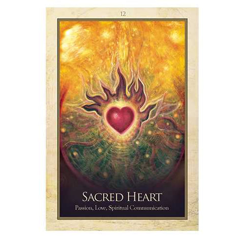 Gaia Oracle Deck by Toni Carmine Salerno 45 Cards & Guidebook Blue Angel