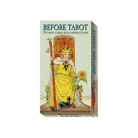 Before Tarot Deck by Lo Scarabeo 78 Cards with Multilingual Guidebook