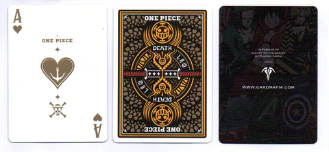 One Piece Anime Playing Cards Poker Deck by Card Mafia Official Toei