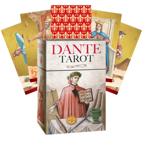 Dante Tarot Card Deck & Guidebook by Guido Zibordi Marchesi Lo Scarabeo