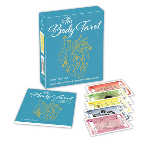 The Body Tarot Cards & Full Guidebook Cico Books By Emma Mcarthur Anatomic NEW