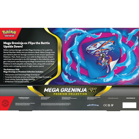 Pokémon TCG: Mega Greninja ex Premium Collection Box (ENG)