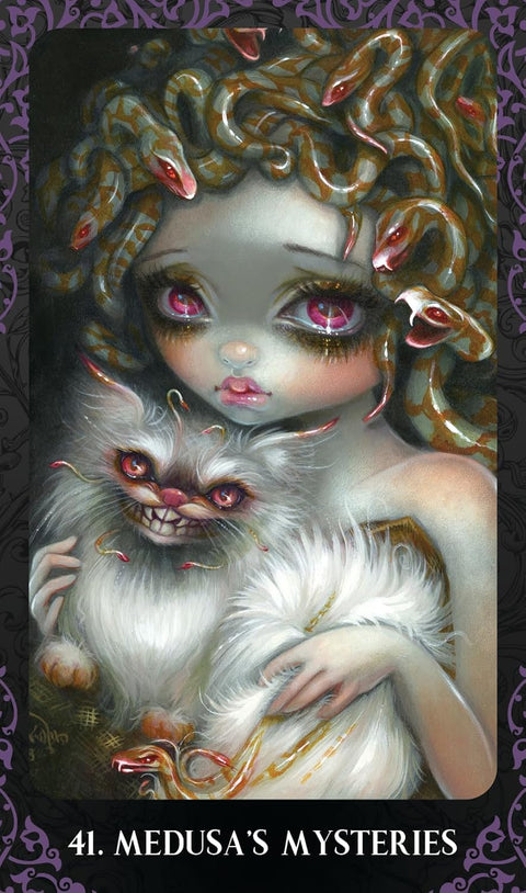 Blue Angel The Halloween Forever Oracle Cards Deck & Guidebook