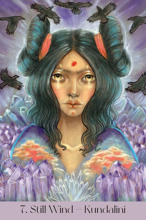 Maidens Of The Wheel Oracle Cards Deck Blue Angel By Tammy Wampler Motw23