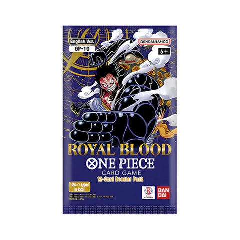 One Piece Card Game OP-10 Royal Blood Booster Pack 12 Cards English