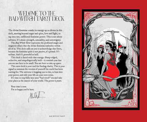 Bad Witch Tarot Deck and Guidebook Fair Winds Press