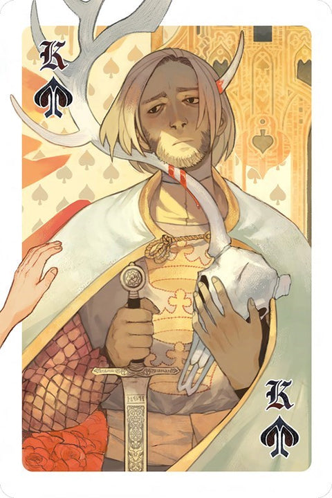 Cards of Camelot Medieval Playing & Cartomancy Deck by Andrews McMeel