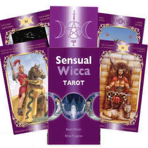 Sensual Wicca Tarot Deck Cards Esoteric Fortune Telling Lo Scarabeo NEW