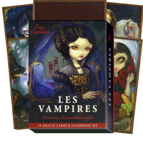 Les Vampires Oracle Cards Deck by Lucy Cavendish Blue Angel 44 Cards