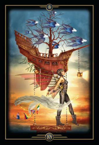 Oracle of Visions Oracle Cards Deck by Ciro Marchetti w/ Guidebook
