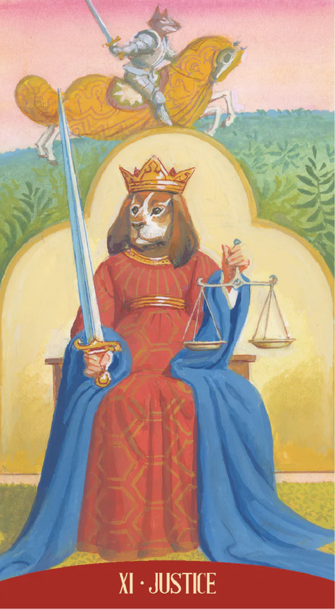 Royal Animals Tarot Cards Lo Scarabeo