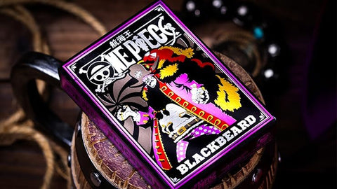 One Piece Blackbeard Playing Cards Deck Official Licensed Poker Size