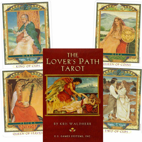 The Lover's Path Tarot Deck by Kris Waldherr 78 Cards US Games