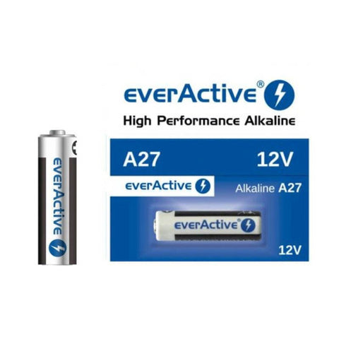 5x EverActive V27A 12V Alkaline Batteries MN27 A27 27A Remote Control