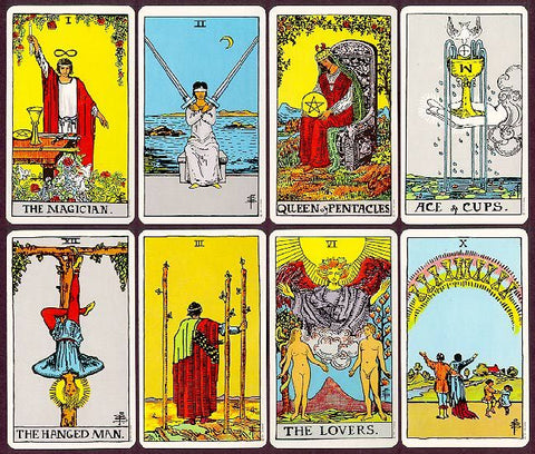 Pocket Rider-Waite Tarot Deck 78 Cards with Guidebook by US Games